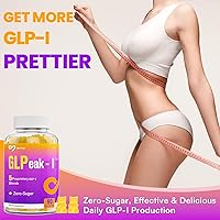 Vista 3 de GLP-I Gomitas probióticas GLP-I para mujeres y hombres, suplemento GLP-I 17 en 1 con probiótico Akkermania, gomitas de berberina GLP-I, gomitas