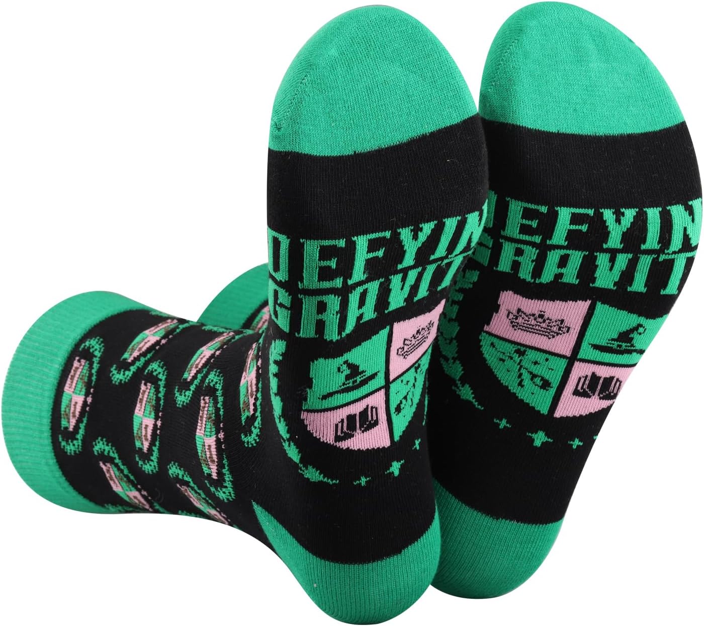 LEVLO Witch Musical Socks Witch Fans Gift Defying Gravity Witch Socks Musical Witch Merch