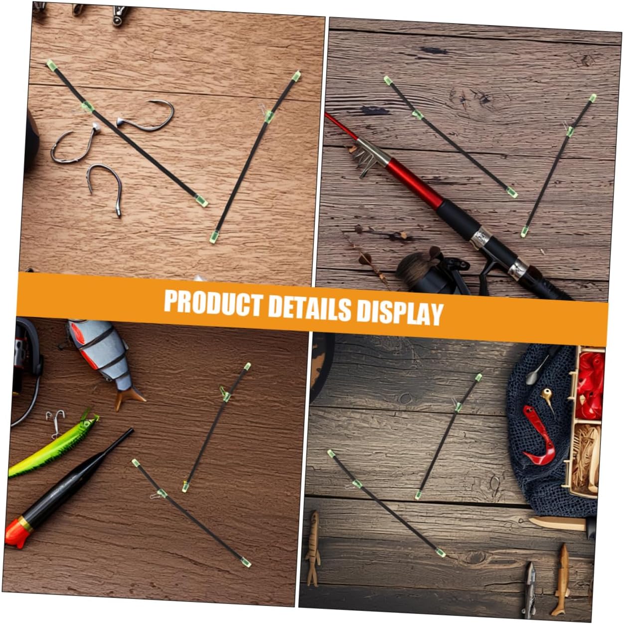20pcs Fishing Accessories Hooks Tangle Lure Connectors for Sea and Freshwater Anglers