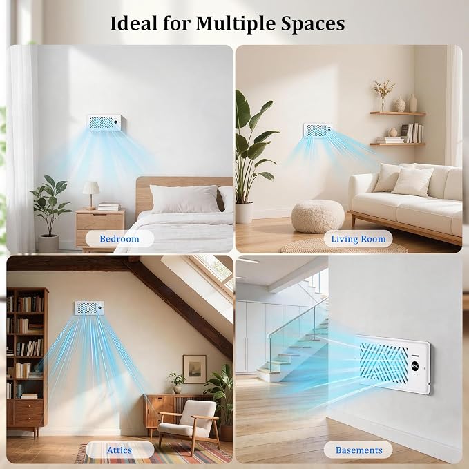 Ventilador register booster PChero 4x10 160 CFM WiFi miniatura 8