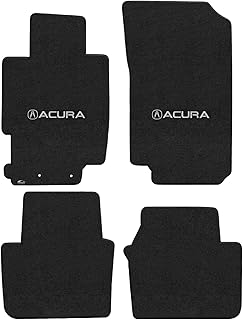 Custom-Fit Carpeted Floor Mats Premium Luxury Car Floor Liners for Acura TL 2004-2008 (Charcoal, 4 Piece)
