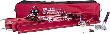 SLAB CUTTER G3 Manual Cutting System with Connectable Guides for Large Format Porcelain Sheets | Adjustable Nippers with Soft-Grip Handle, 2-in-1 Nippers and Breaker