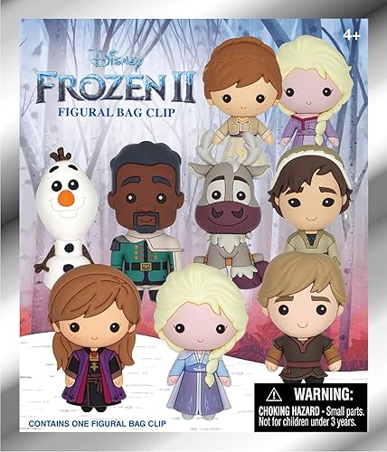 Disney Frozen 2-3D Foam Figural Bag Clip en bolsa ciega