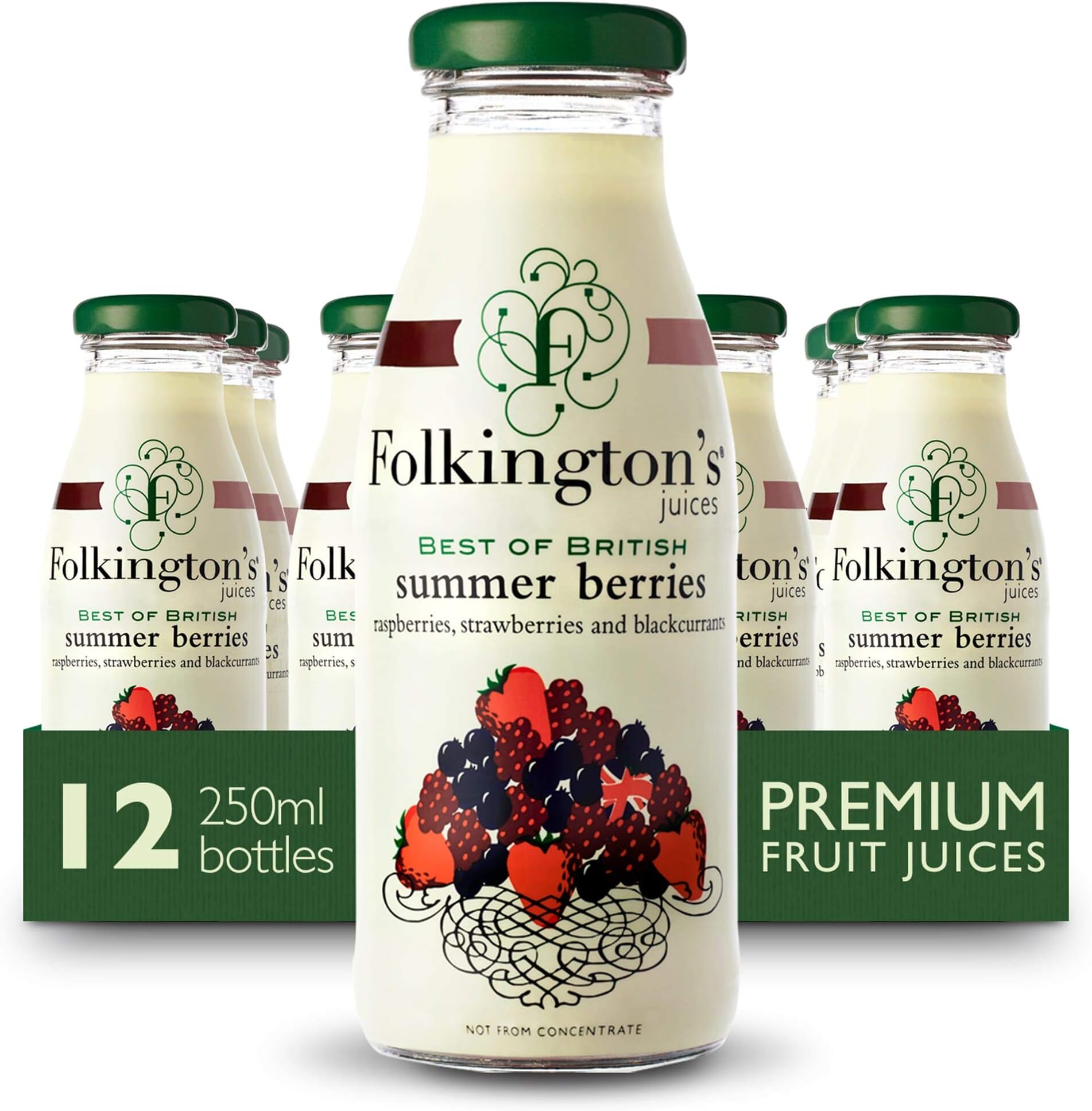 Fruit Juice, Summer Berries, Multipack 12 x 250 ml