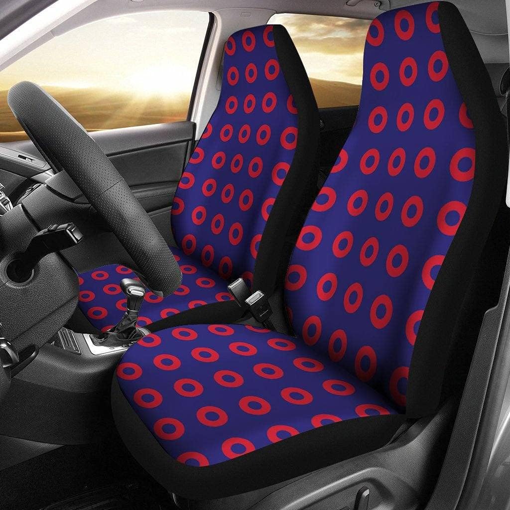 Phish Car Seat Covers | Fishman Donuts | Set of 2
