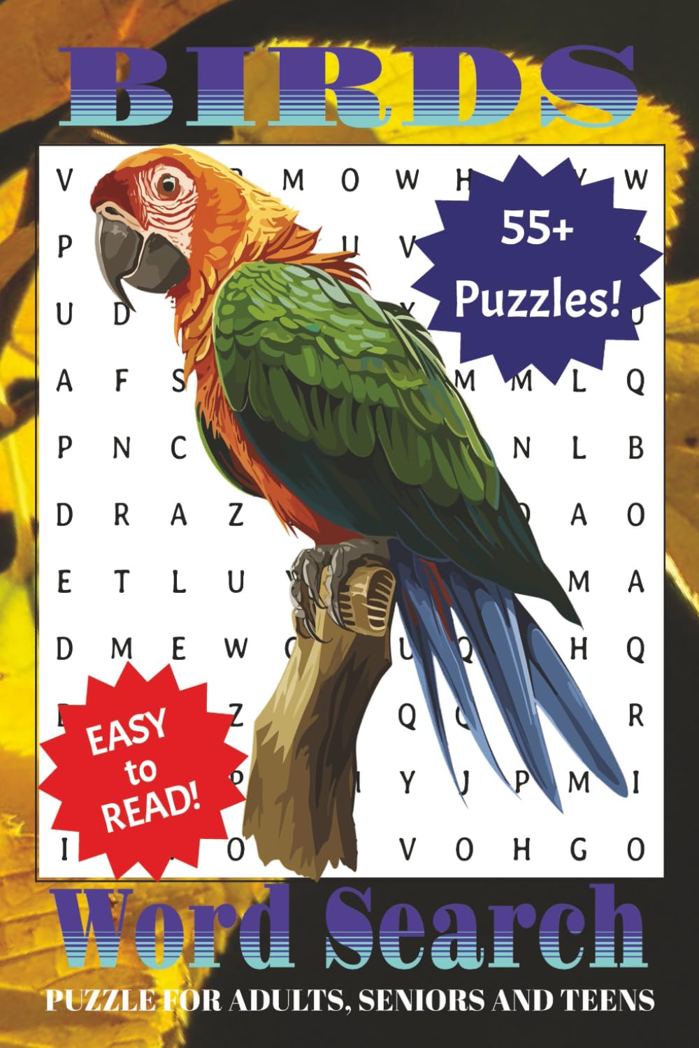 Bird Word Search Puzzle Book