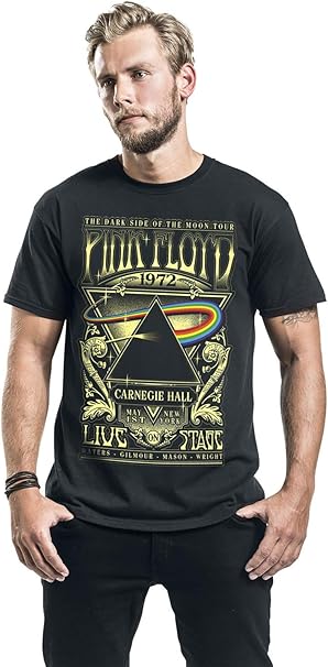 t-shirteria t-Shirt Nera Pink Floyd-Dark Side of The Moon - Maglietta