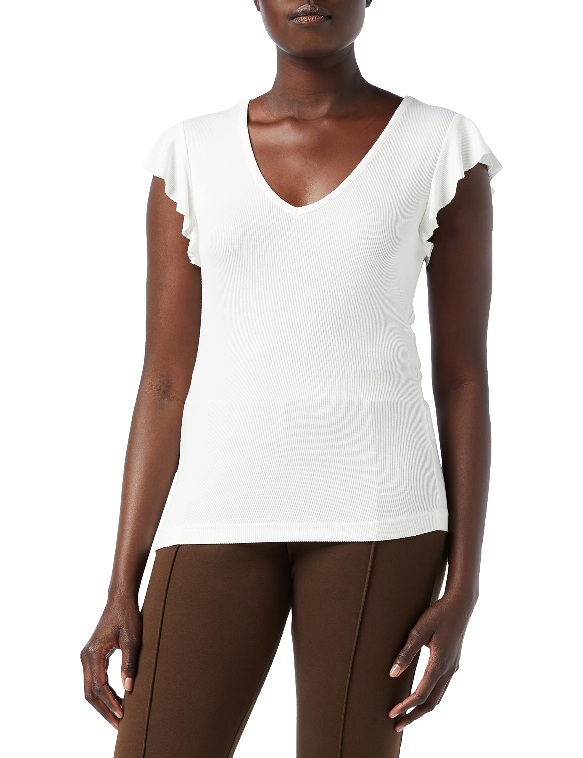 ONLY Onlbelia S/L Top Jrs Camiseta sin Mangas para Mujer