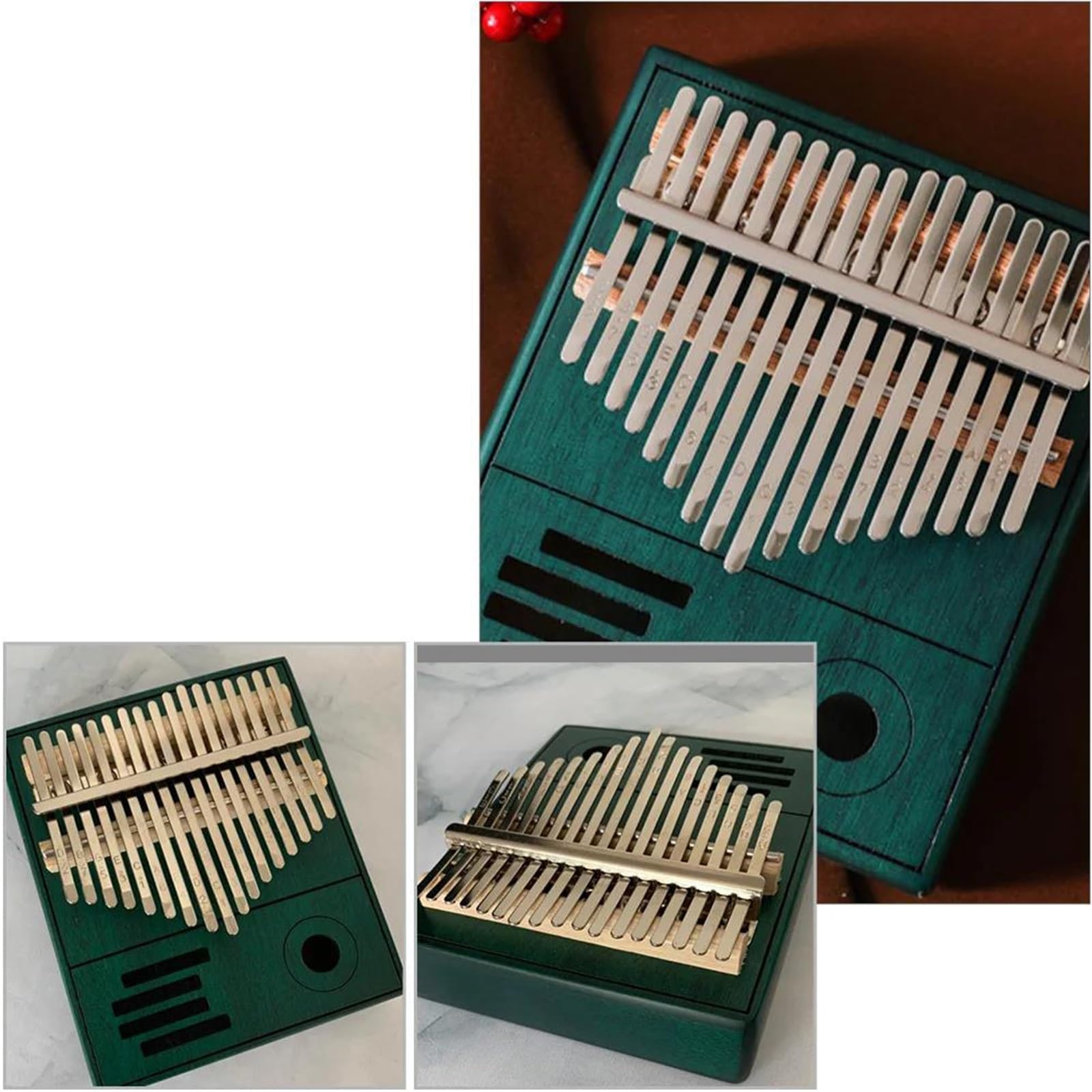 Kalimba 17 Klawiszowy Wykwintny Instrument Dla Początkujących W Kalimbie
