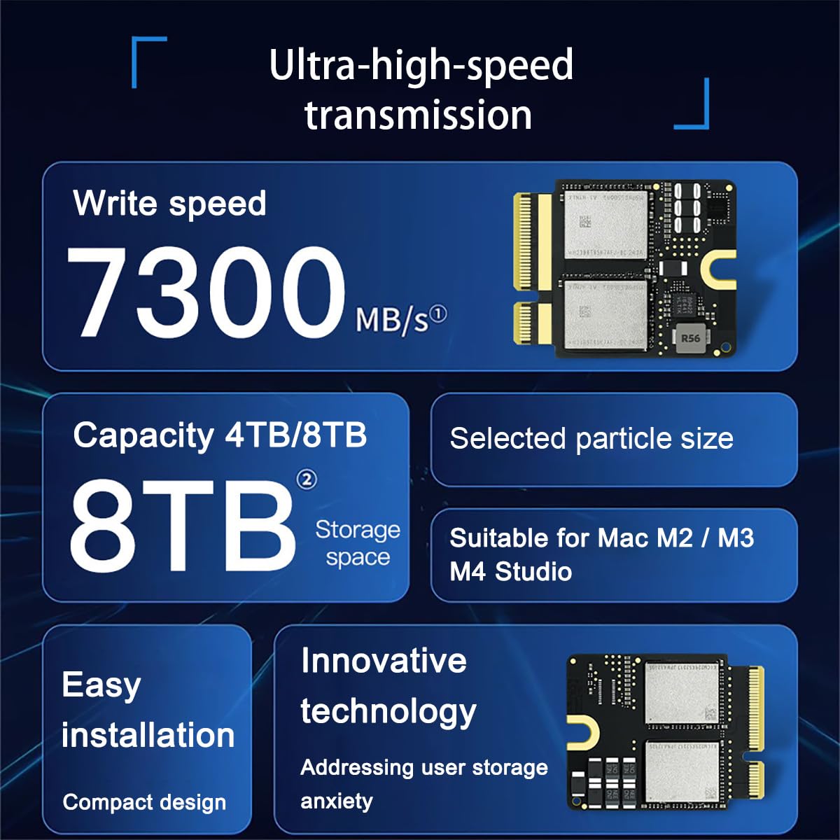 Amazon.com: Tawarm Mac Studio M4 Max SSD 8TB Hard Disk Upgrade DIY