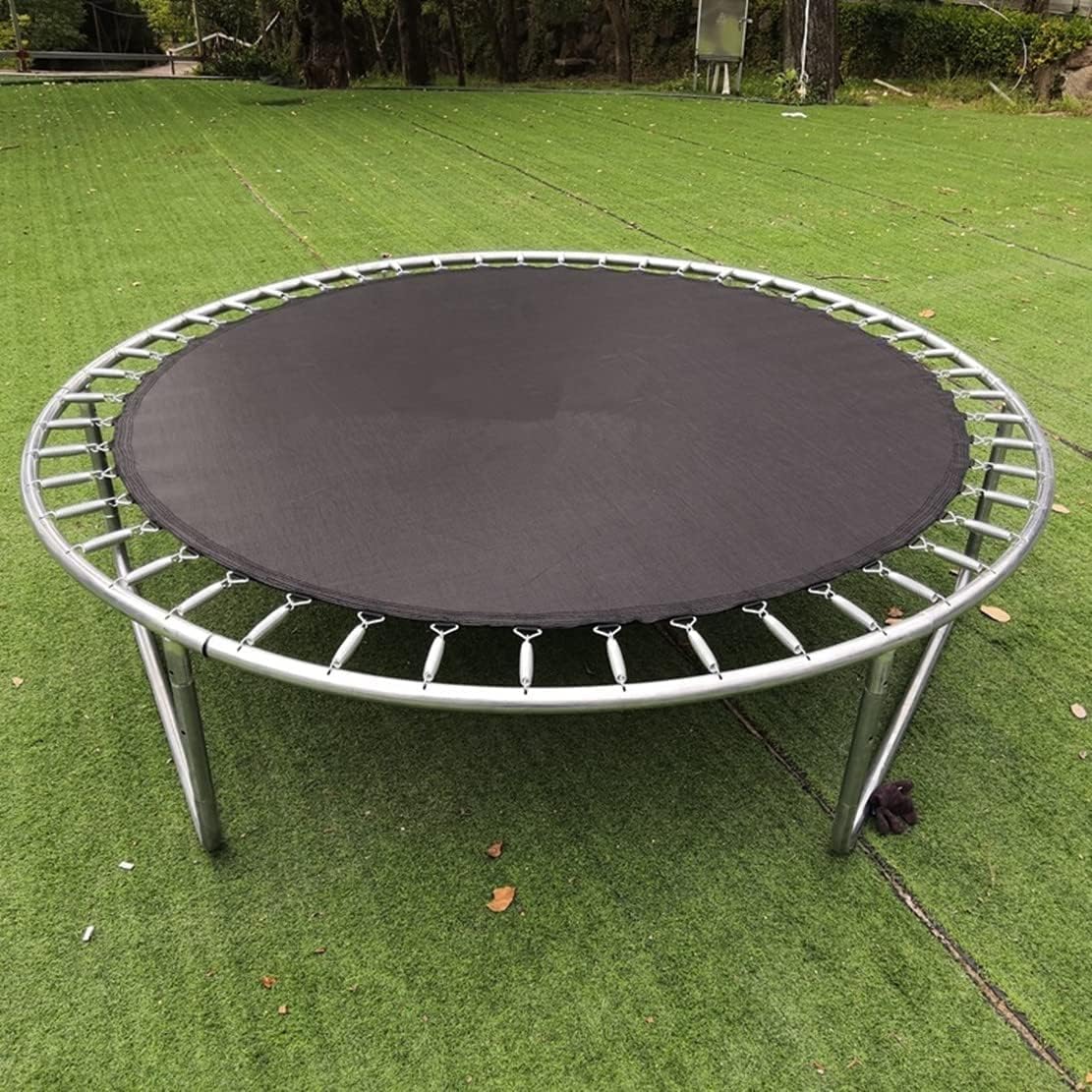 LXUKYG Trampoline Jump Mat 6ft-16ft Replacement Round Jumping Pad Cloth with V-Rings for Round Trampoline Accessories