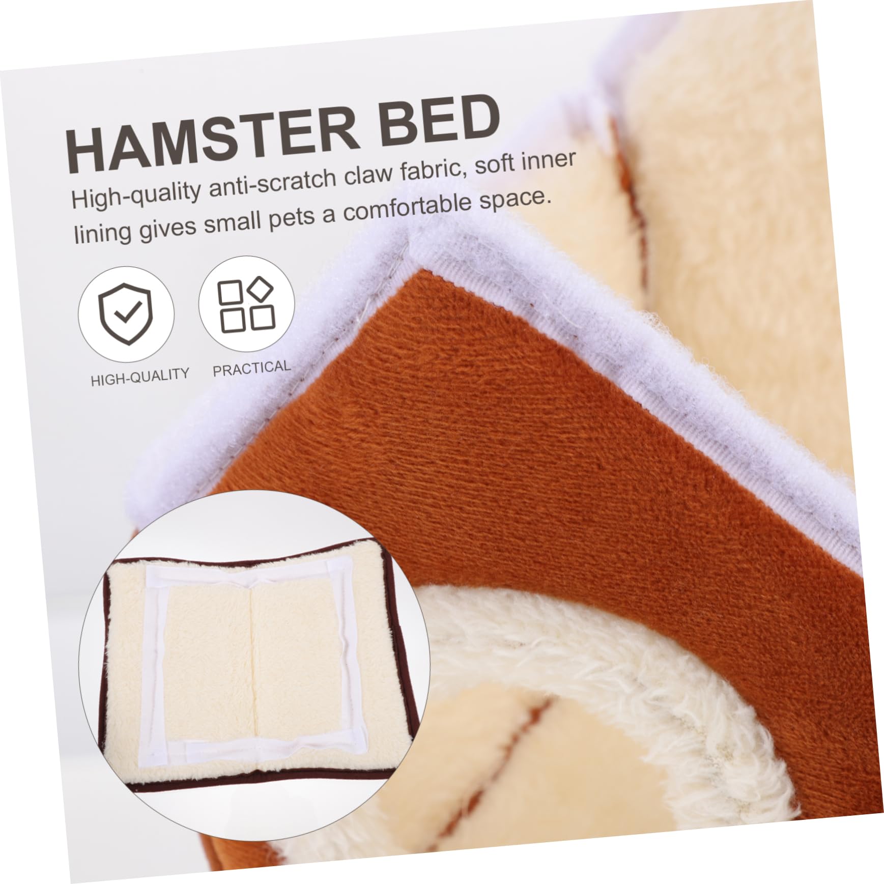 Beavorty 3stücke Hamster Warmes Tiernest Baumwolle Dickes Und Gemütliches Ruhehaus Für Kleintiere Wie Meerschweinchen Und Igel Für Wintergebrauch