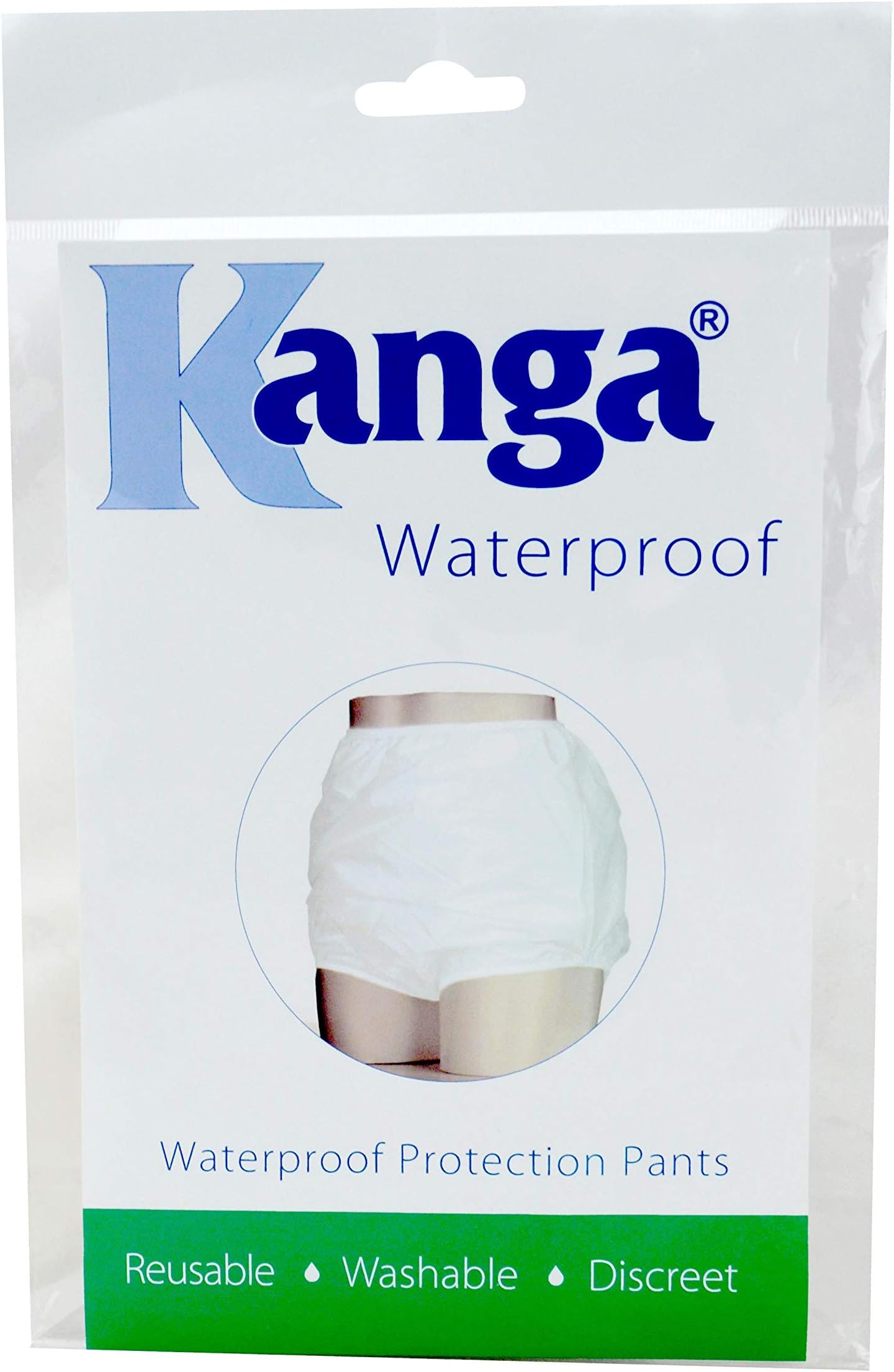 Kanga® Waterproof Pants | Small | 32”-34” 81-86cm | Unisex Washable Waterproof Nylon PU Plastic Pants