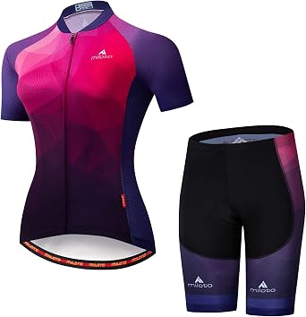Cycling Shirts Team Bike Jersey Women Biking Tops Clothing Bicycle Jacket Sets