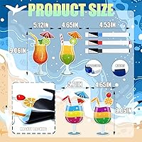 Vista 3 de 4 imanes para puerta de crucero, decoración de puerta de crucero con 3 bolígrafos borrables, decoración magnética para fiestas, coche, cabina