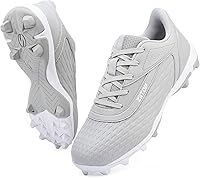 ziitop Men's Baseball Cleats Softball Turf Shoes - Superior Traction, Lightweight EVA Cushioning, Rubber Sole Grip