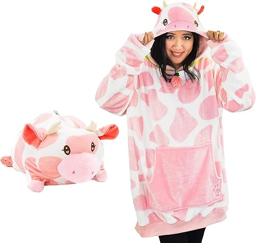 Miniatura 7 de Manta reversible con capucha  Manta acogedora con capucha, manta de gran tamaño, sudadera con capucha original para hombres y mujeres