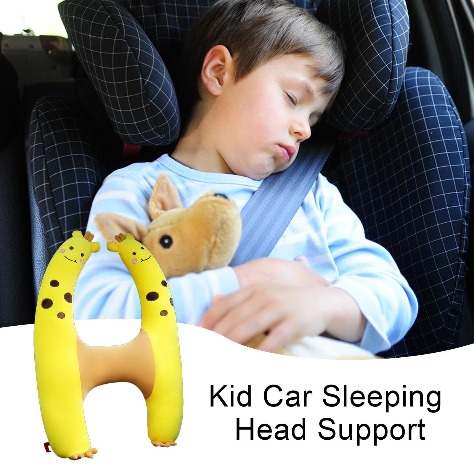 Cuscino da Viaggio Aereo per Bambini Cuscino da Viaggio Confortevole | Supporto per il Corpo Supporto Morbido Traspirante Forma H per Auto Aereo Riposo Viaggi Lunghi