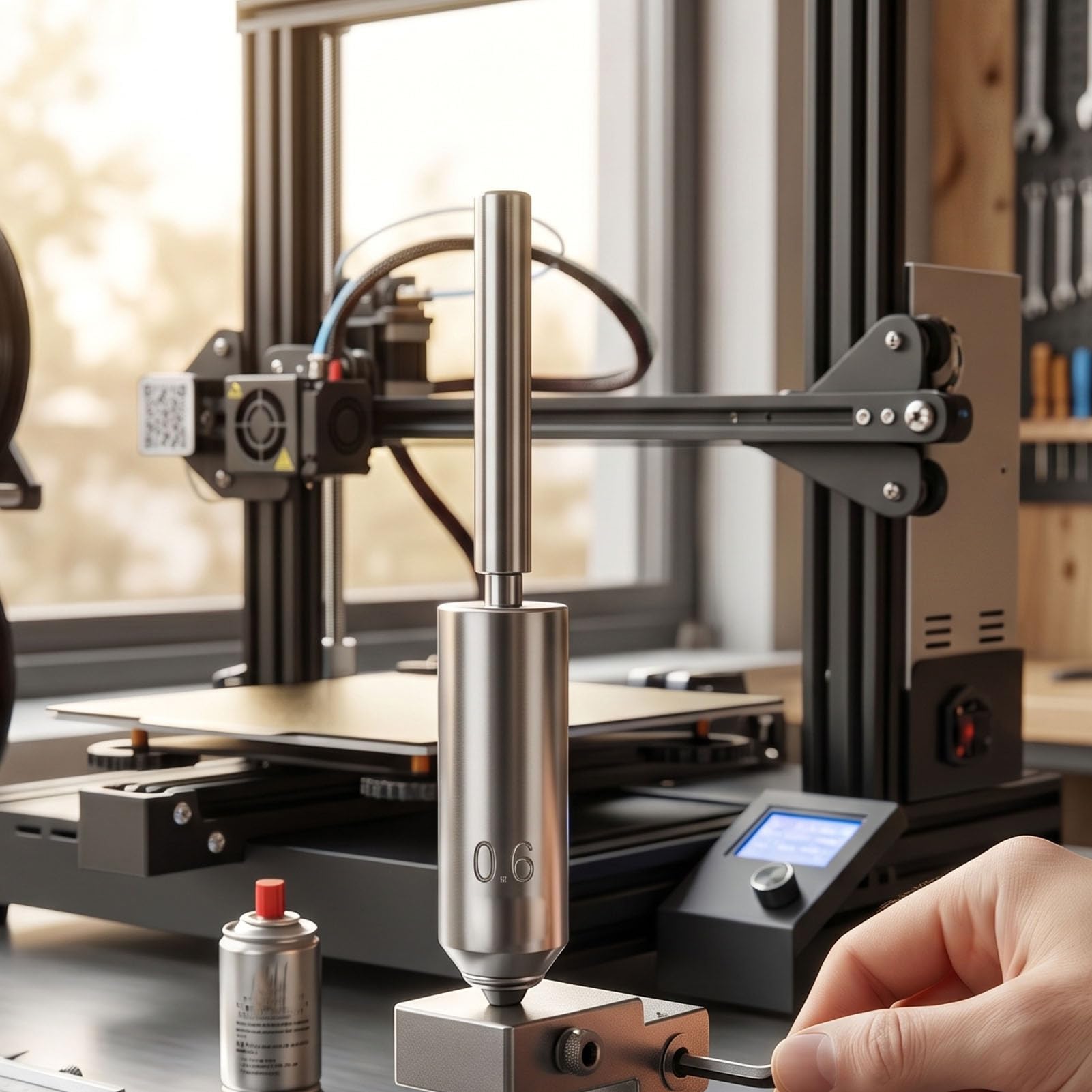 EMUKOEP Boquilla para Impresora 3D, Hotend de Acero Endurecido Integrado | Intercambio a Presión sin Herramientas, Resistente Al Calor hasta 350 ℃, Diseño sin Costuras Antifugas, Alto Flujo para 600