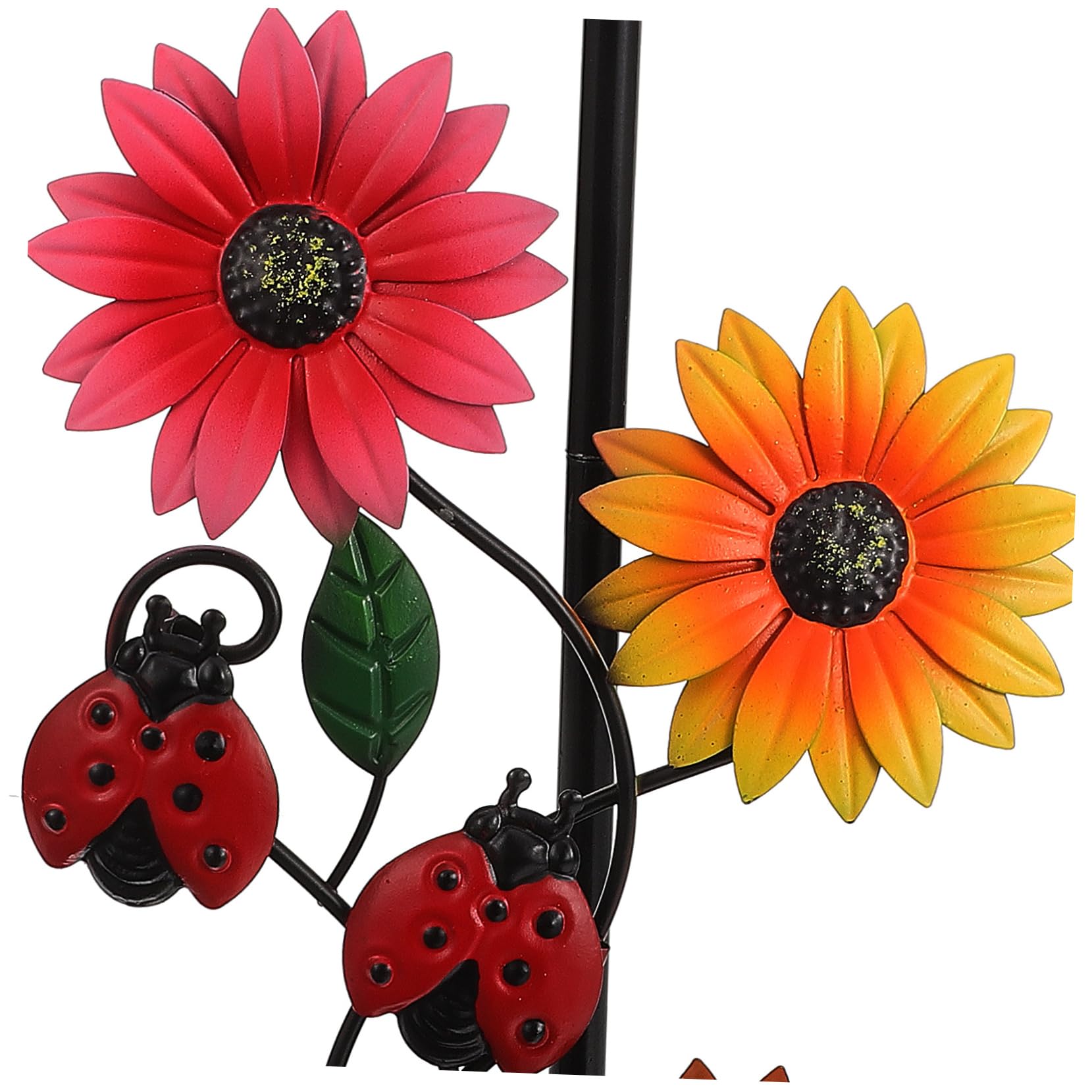 SHINEOFI Portarotolo Base Stabile in Ferro di Carta e Forma di Girasole Decorazione Moderna per Cucina, Sala da Pranzo Soggiorno