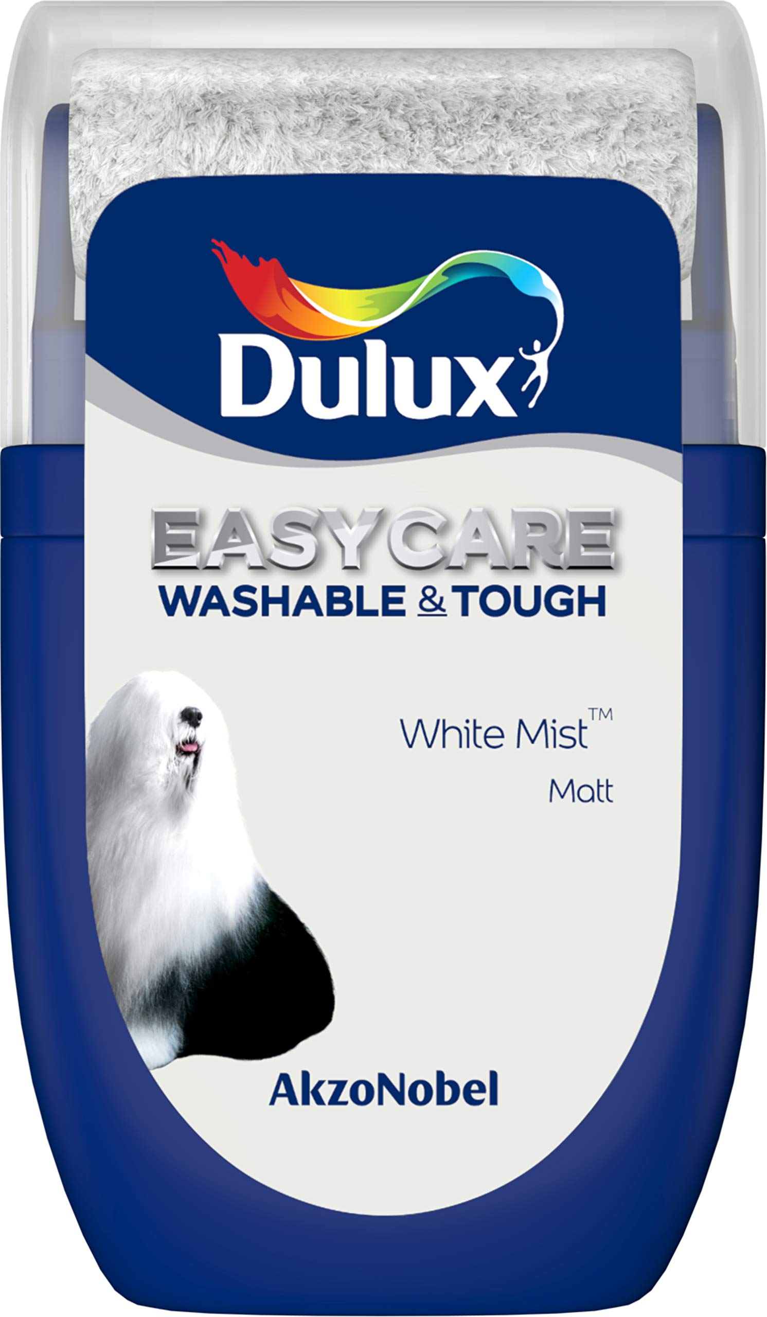 Dulux Easycare Washable & Tough Tester Paint, White Mist, 30 ml