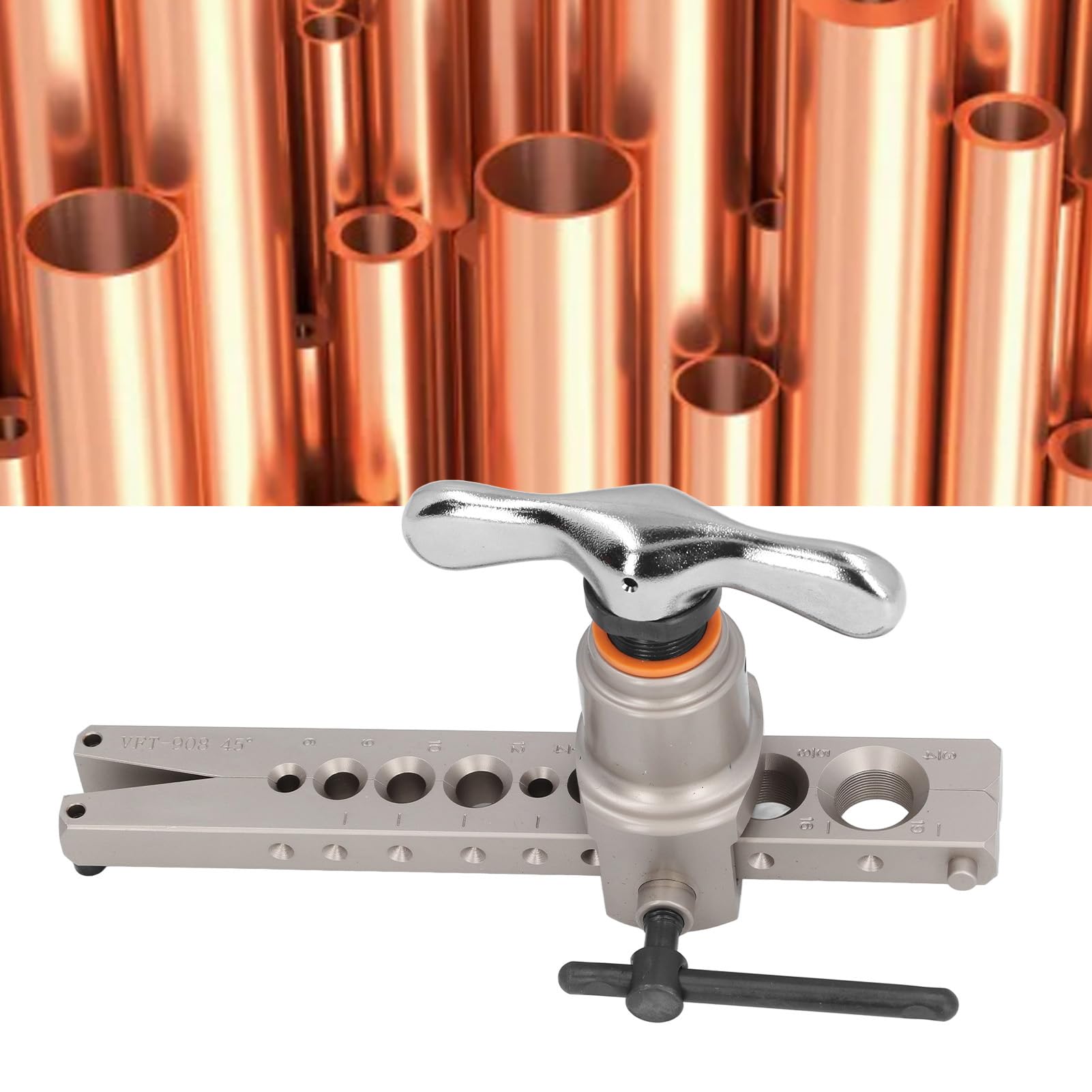 Expansores Excéntricos Herramienta de Expansión de Tubos Kit Profesional 45° para Cobre 6mm 10mm 12mm Aluminio Ligero Diseño Ergonómico Durable Eficaz