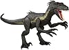 Mattel Jurassic World Damage! Hikaru Indraptor JCG26 Childrens Figure, Dinosaur Toy, Moving, Large, Total Length: Approx. 14.9 inches 37.8 cm, Ages 4 and up, Black