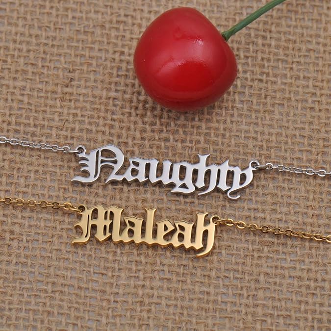 Custom Customized Any Name Necklace Pedant Jewelry for Women Girls