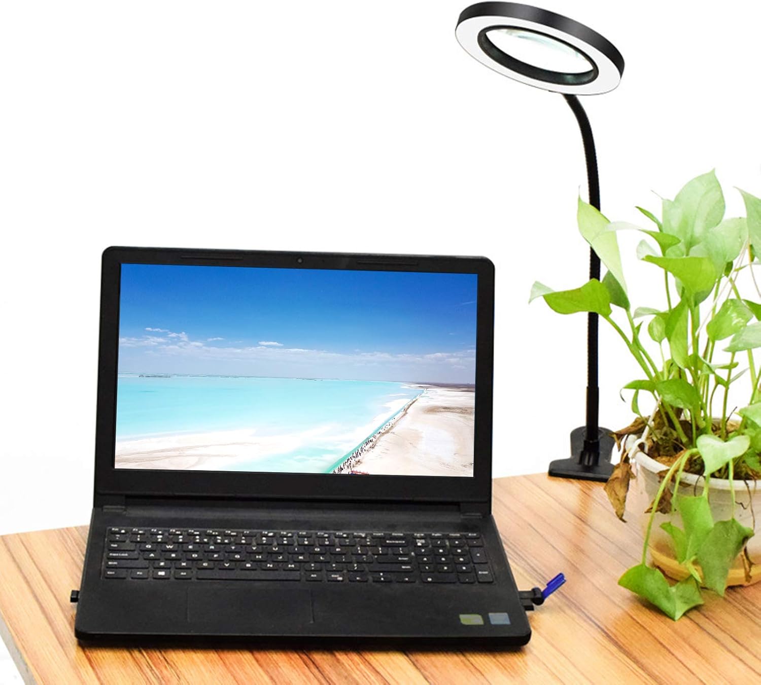 Clip Fill Light, Single Headed Round Fill Light, Adjustable for Reading Books Face Care, Makeup Painting, Fine Processing Sewing, Knitting//1752