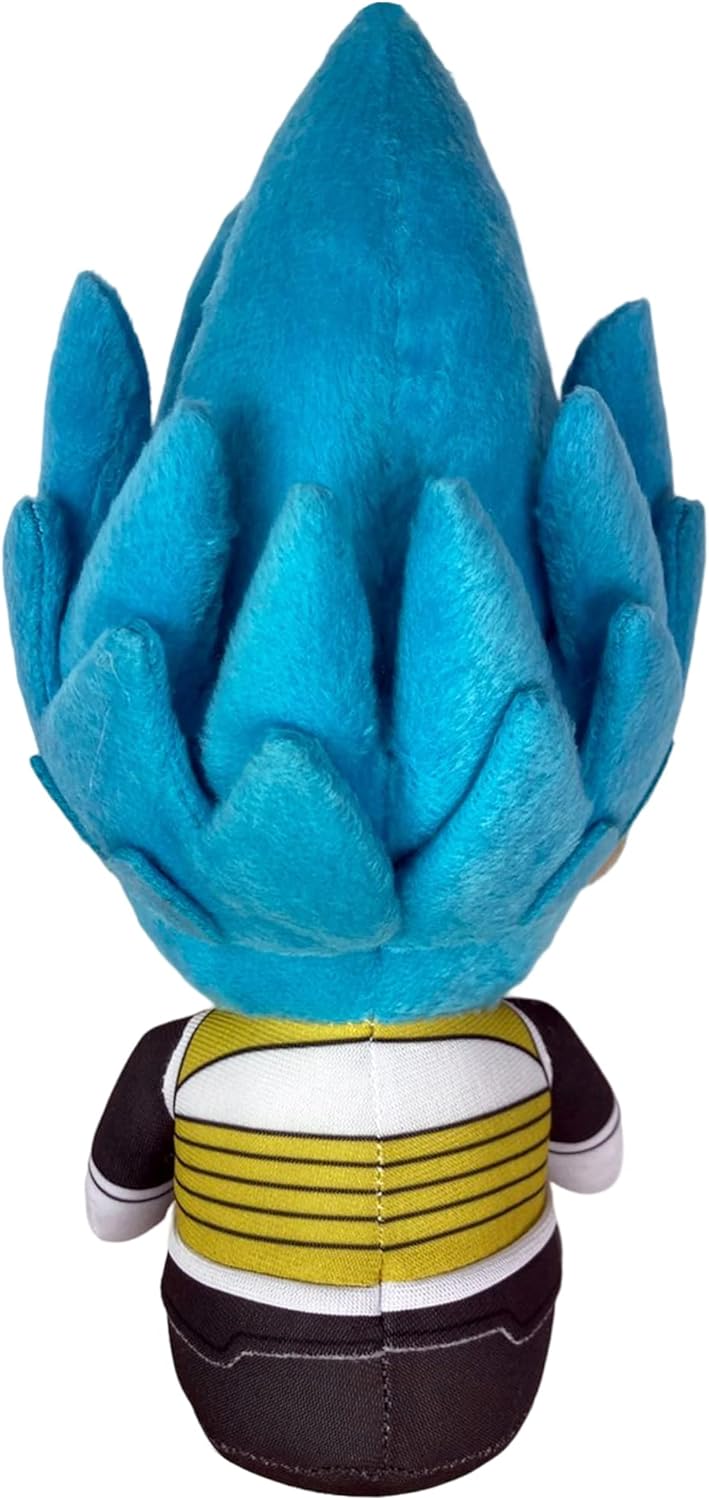 Great Eastern Entertainment Dragon Ball Super - Super Saiyan Blue Vegeta Sitting Plush 8"