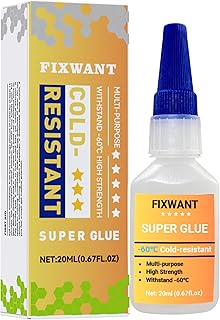 Cold-Resistant Instant Fast Adhesive Multi-Purpose Strong Liquid Transparent Super Glue for Skis 20ml (0.67fl.oz) (1)