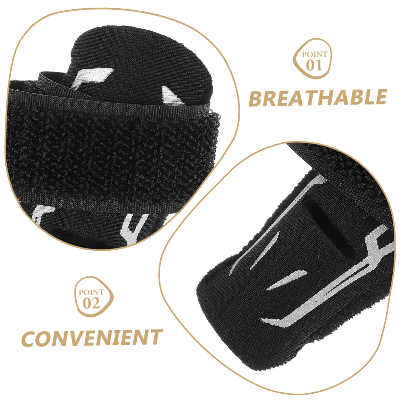 HOLIDYOYO Thumb Splint Sleeve Support Adjustable Brace Protector for Breathable Spandex for Volleyball Basketball Tennis S