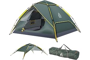 Hewolf Camping Tent Instant Setup
