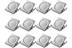 Magnetic Clips 1.5 inch, Ideal for Whiteboard Organization