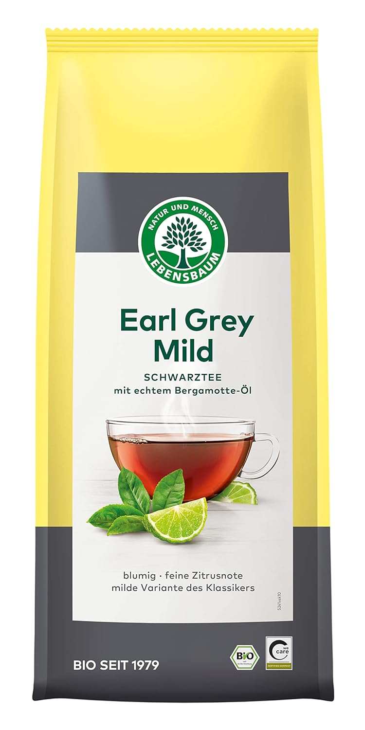 Lebensbaum Darjeeling Schwarztee Ganzes Blatt, Indischer Bio-Tee
