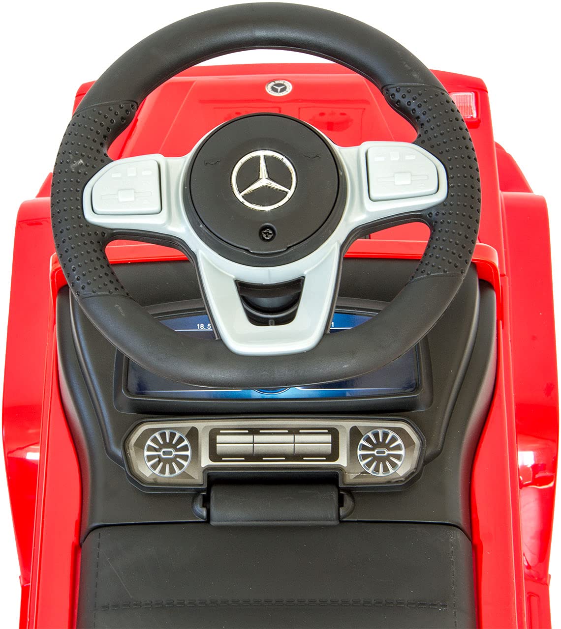 Rutscherauto Mercedes G350d, Babyrutscher mit leisen Kunststoffrädern, Kinderfahrzeug, Rutschauto