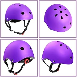 Adjustable Helmet for Ages 5-16 Kids Toddler Boys Girls Youth,Protective Gear with Elbow Knee Wrist Pads for Multi-Sports Skateboarding Bike Riding Scooter Inline skatings Longboard Roller Skate