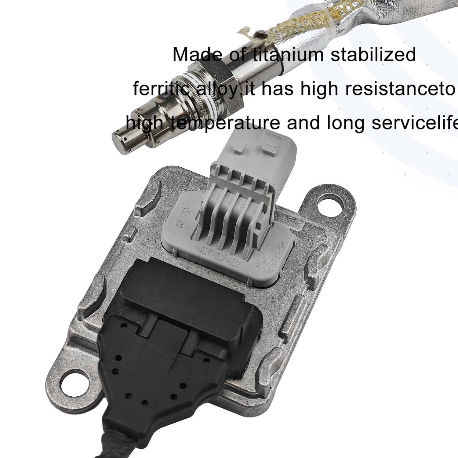 4326873 5WK9 6742B Nitrogen Oxygen Sensor Inlet NOX Sensor 2872948 5295473 4326873RX 904-6030 68210084AA Compatible fit for Cummins ISB 6.7L 2013-2018 for Dodge Ram 2500 3500 4500 5500