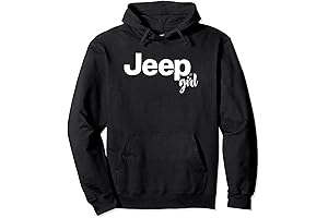 Jeep Girl Pullover Hoodie: Adventure-Ready Style for the Trailblazing Women