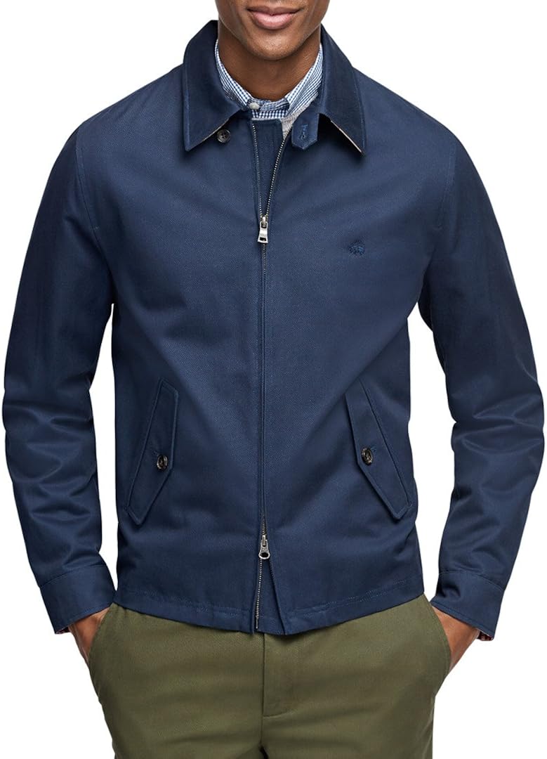 bomber jacket with button down shirt
