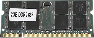 Weiyirot Memória DDR2 2G 200 pinos, totalmente compatível com DDR2 RAM, desempenho estável para notebooks DDR2 PC2-5300