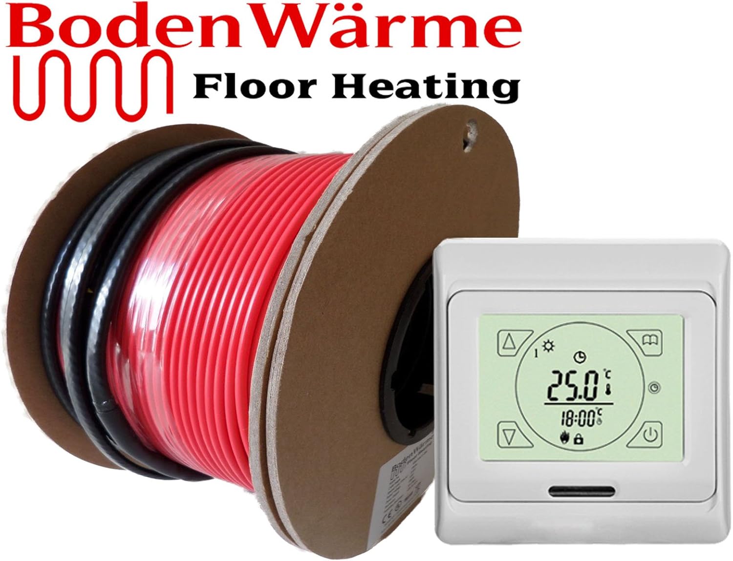 calore elettrico sotto le piastrelle