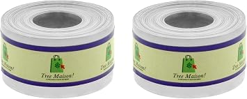Treemaison Vastu Aluminum Strip 0.75 Inch Width, 0.3mm Gauge, 8 Feet Length | Metal Strip for Toilet Correction, Main Entrance Placement & Zone Balancing | Pack of 2