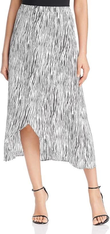 grey zebra skirt
