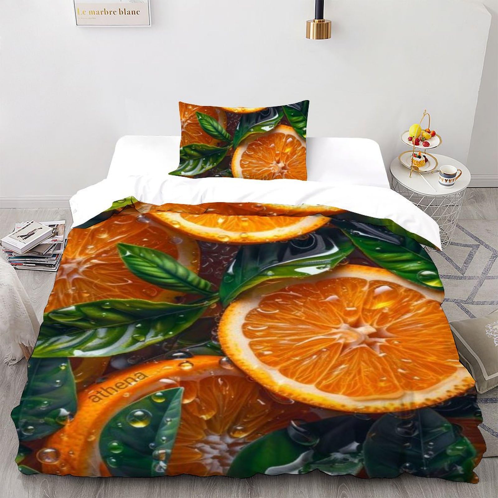 Housse de couette 135x200cm hypoallergénique facile à laver pour enfant