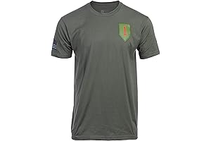 U.S. Army Licensed 1st Infantry Division United States Military T-Shirts for Men and Women