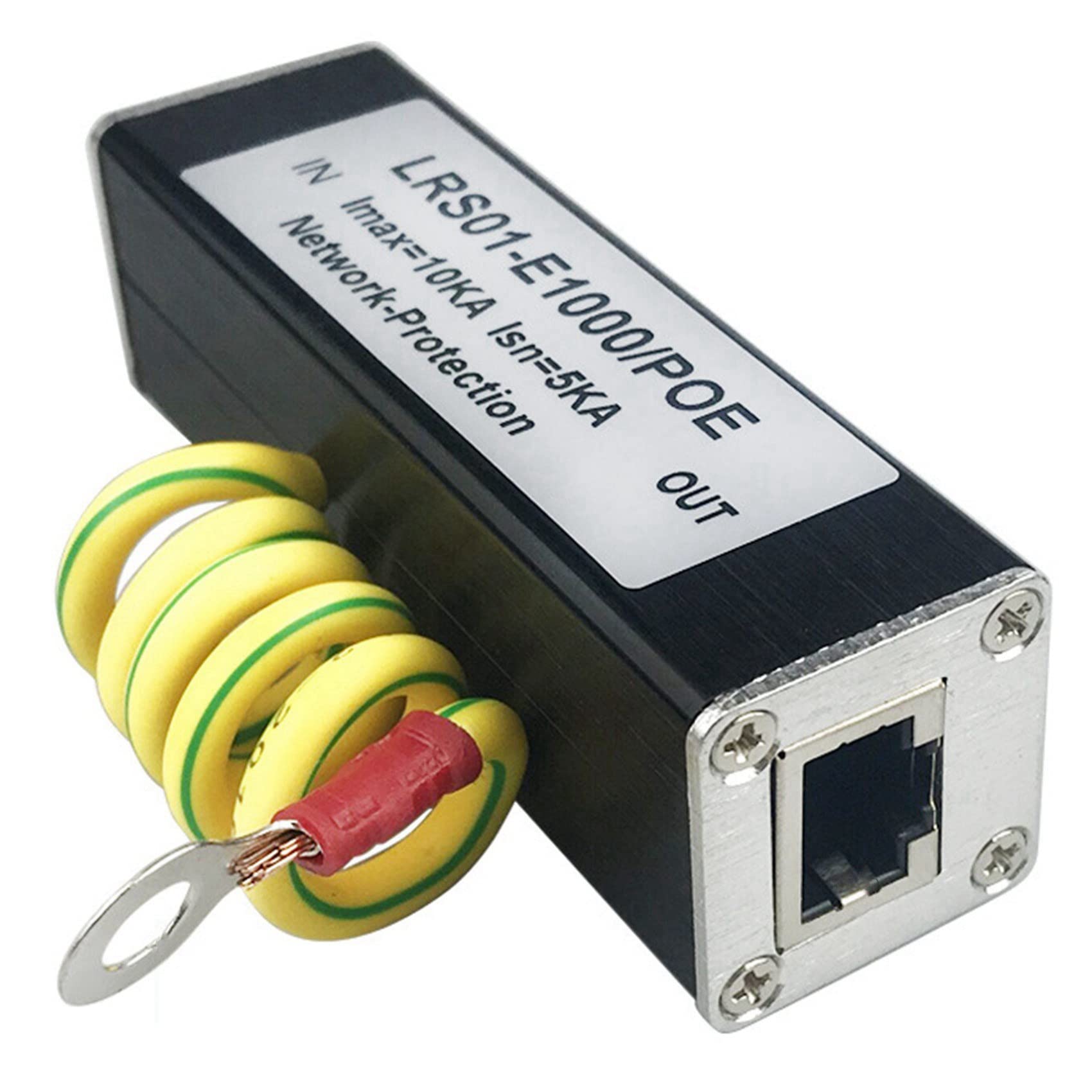 5X 100/1000M POE IP Kamera Sieciowa POE Przełącznik RJ45 i POE Zabezpieczenie przeciwprzepięciowe urządzenie ochronne SPD 1000M