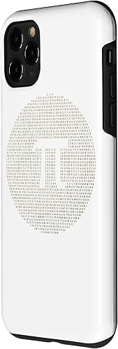 Vista 71 de Digits of Pi in pie Circle with Greek Letter Pi Pi Day Case for iPhone 15