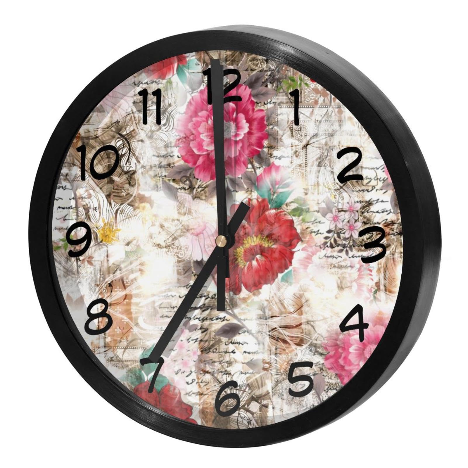 Horloge murale silencieuse sans tic-tac pour retrouver le sommeil et le calme