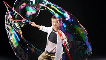 Uncle Bubble Giant Bubble Wand Sword, 2-Pack with Solution for Kids